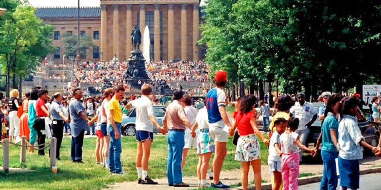 Hands Across America was a Defining Event of the Culture of the 80s