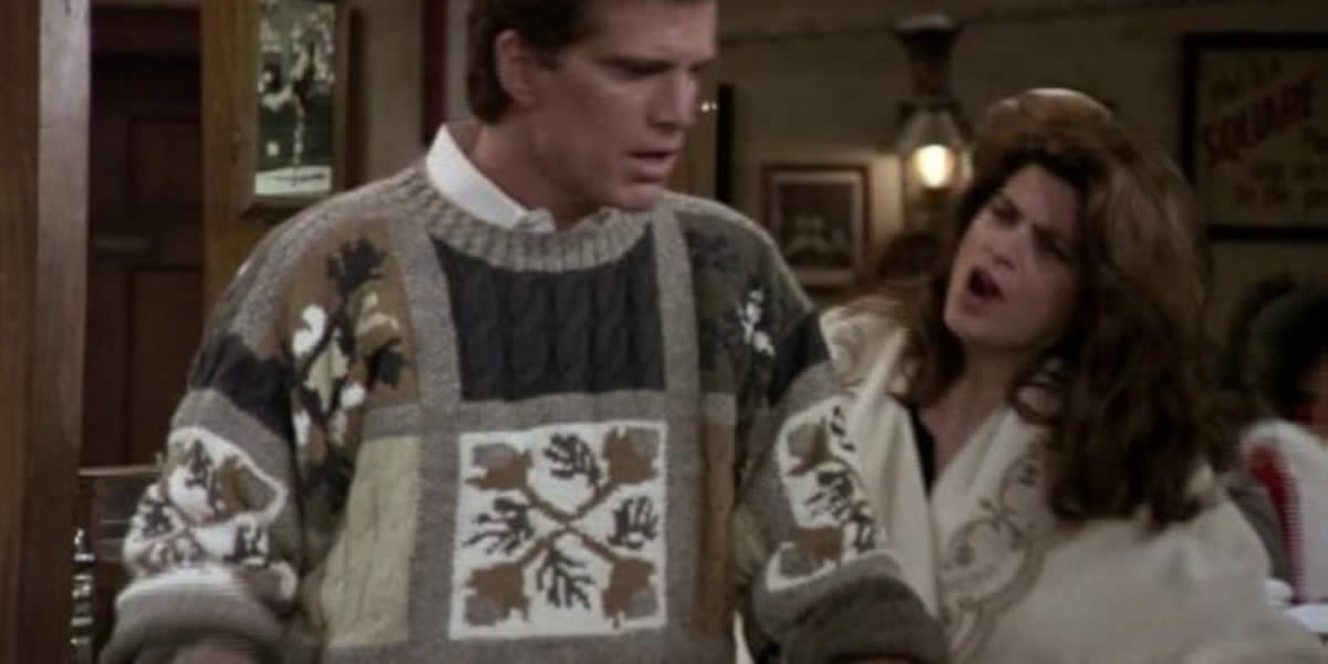 Ted Danson in an oversized sweater