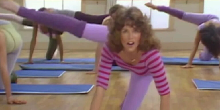 Leggings Were a Staple of 80s Athleisurewear