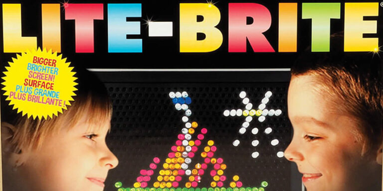 Lite-Brite Was a Very Popular 80s Toy
