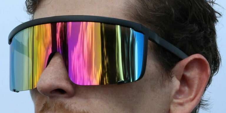 Mirrored Sunglasses Truly Reflected 80s Fashion
