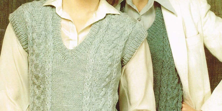 Sweater Vest Were the Nostalgic Fashion of the 80s