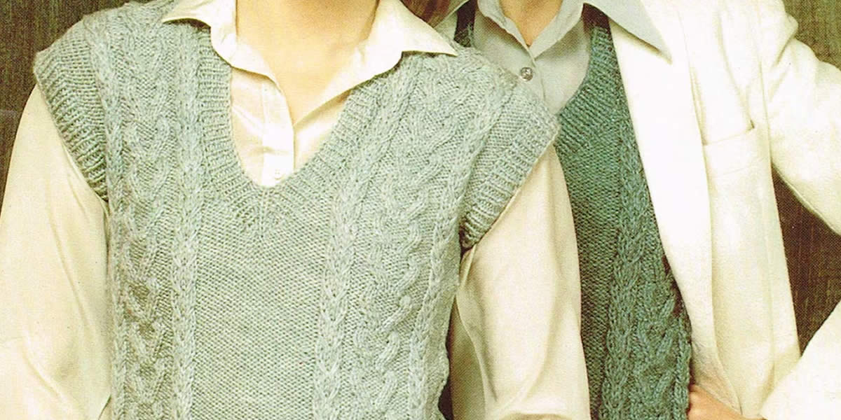 Sweater Vest Were the Nostalgic Fashion of the 80s