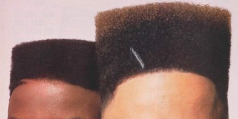 The Flat Top Was A Defining Hairstyle in the 80s
