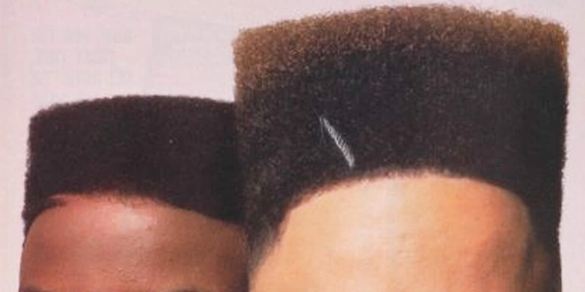 The Flat Top Was A Defining Hairstyle in the 80s